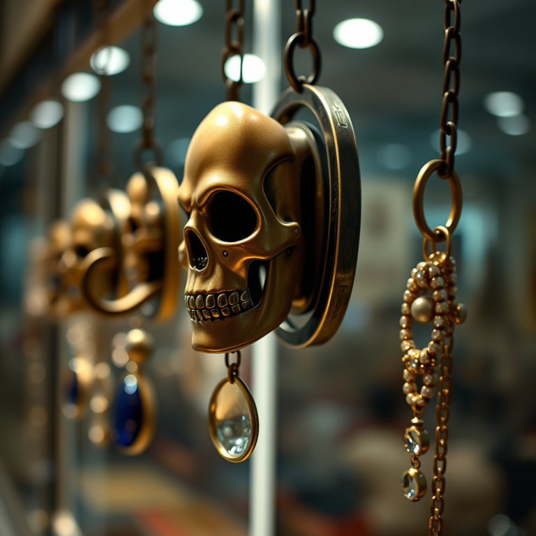 Hanging Hooks for Securing Animatronic Horror Props