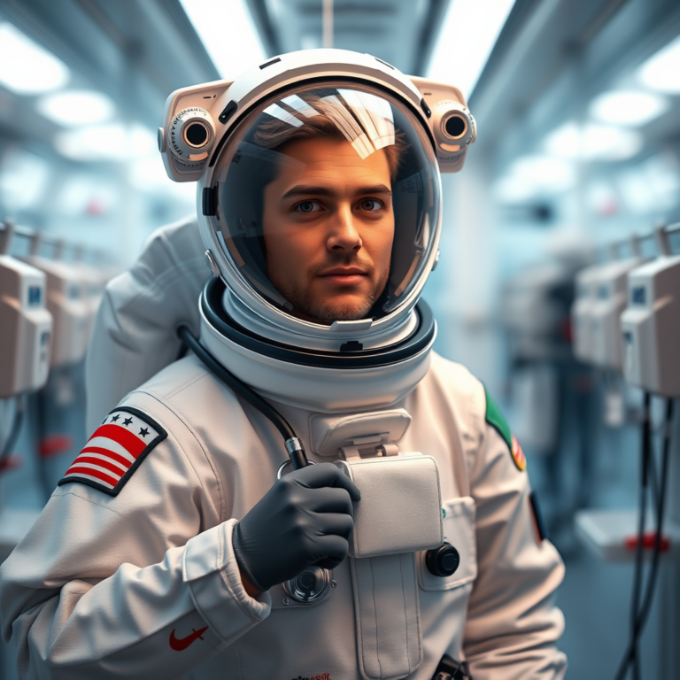 Hanging Hooks for Secure Astronaut Costume Storage