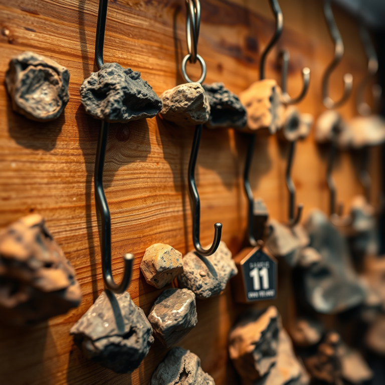 **Best Hooks for Displaying Meteorite Rock Collections**