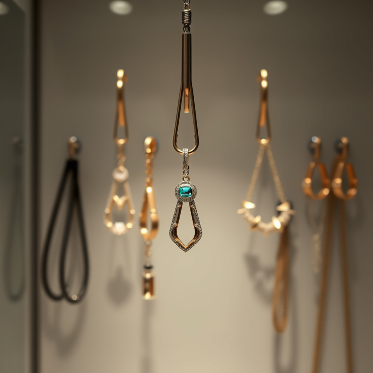 Hanging Hooks for Storing Bionic Limb Prototype Components