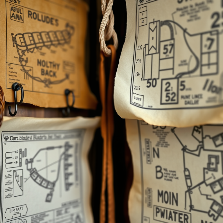 Best Hooks for Hanging Aged Parchment Blueprints