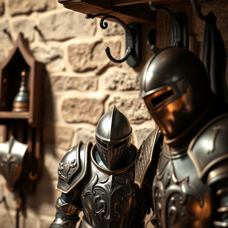 Hanging Hooks for Displaying Knight Armor Sets: A Complete Guide