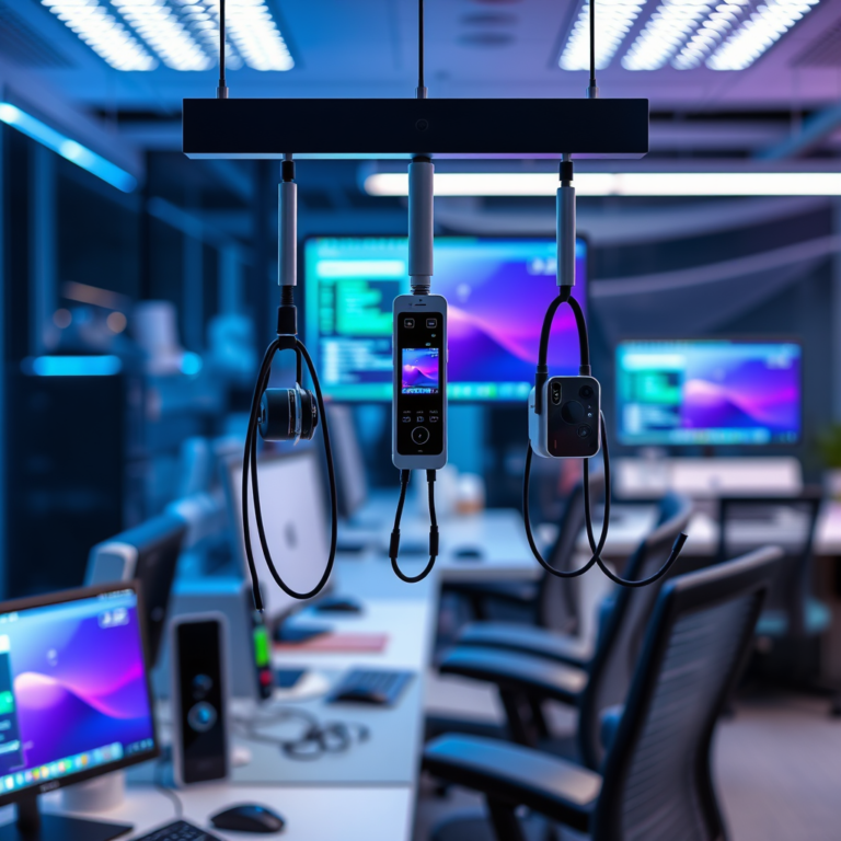 Hanging Hooks for Displaying AI-Controlled Medical Devices