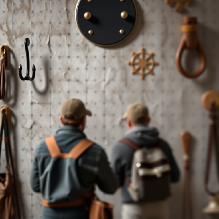 Hanging Hooks for Displaying Treasure Hunter Journals