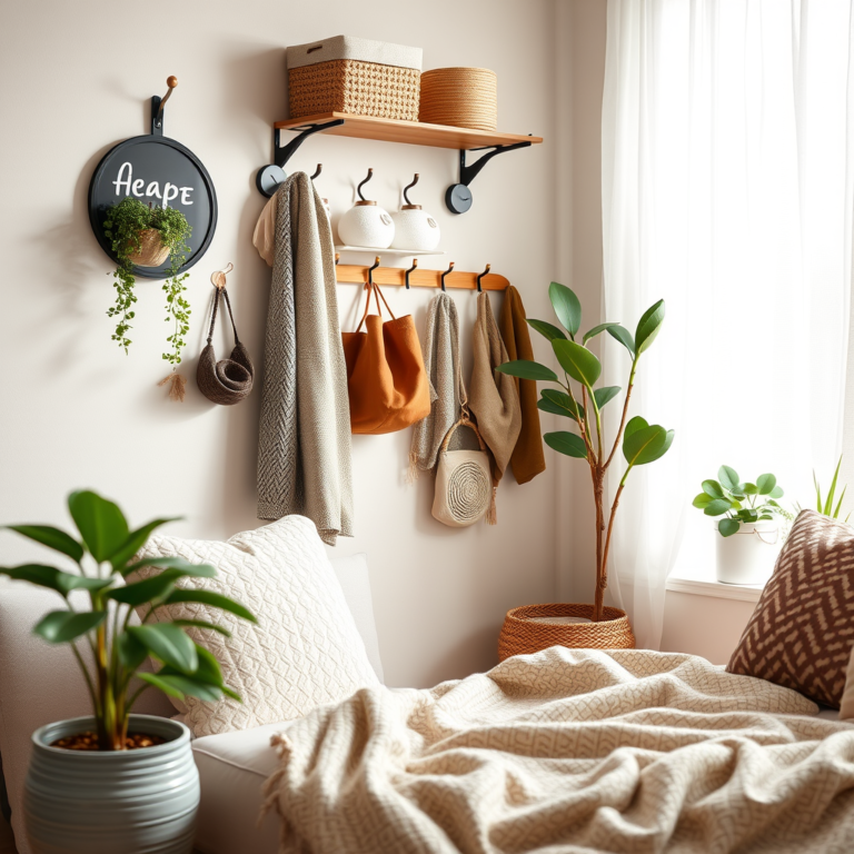 Best Hooks for Organizing Vertical Living Spaces