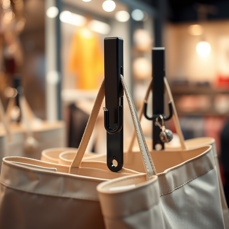 Best Hooks for Securing Reusable Shopping Bags