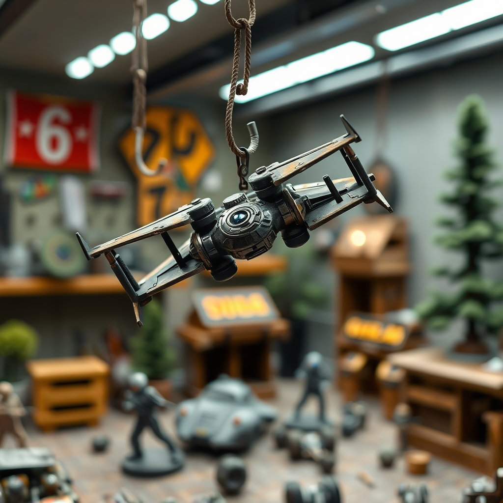 Types of Hanging Hooks - Hanging hooks for displaying space battle dioramas