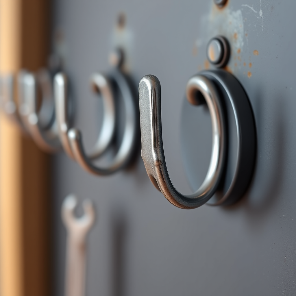 Ideal Locations for Installing Hooks - Hanging hooks for organizing composting bins