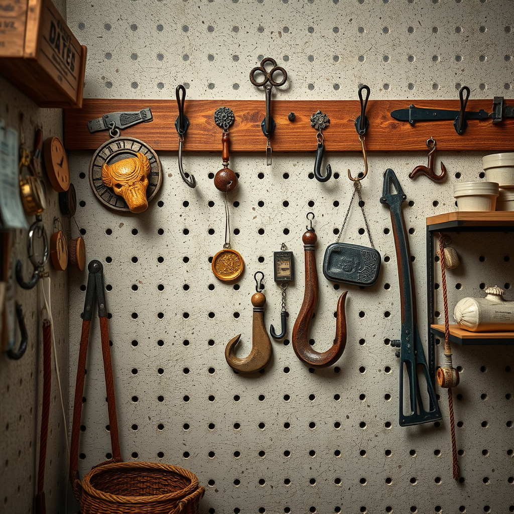 Types of Hanging Hooks - Hanging hooks for organizing lost civilization artifacts