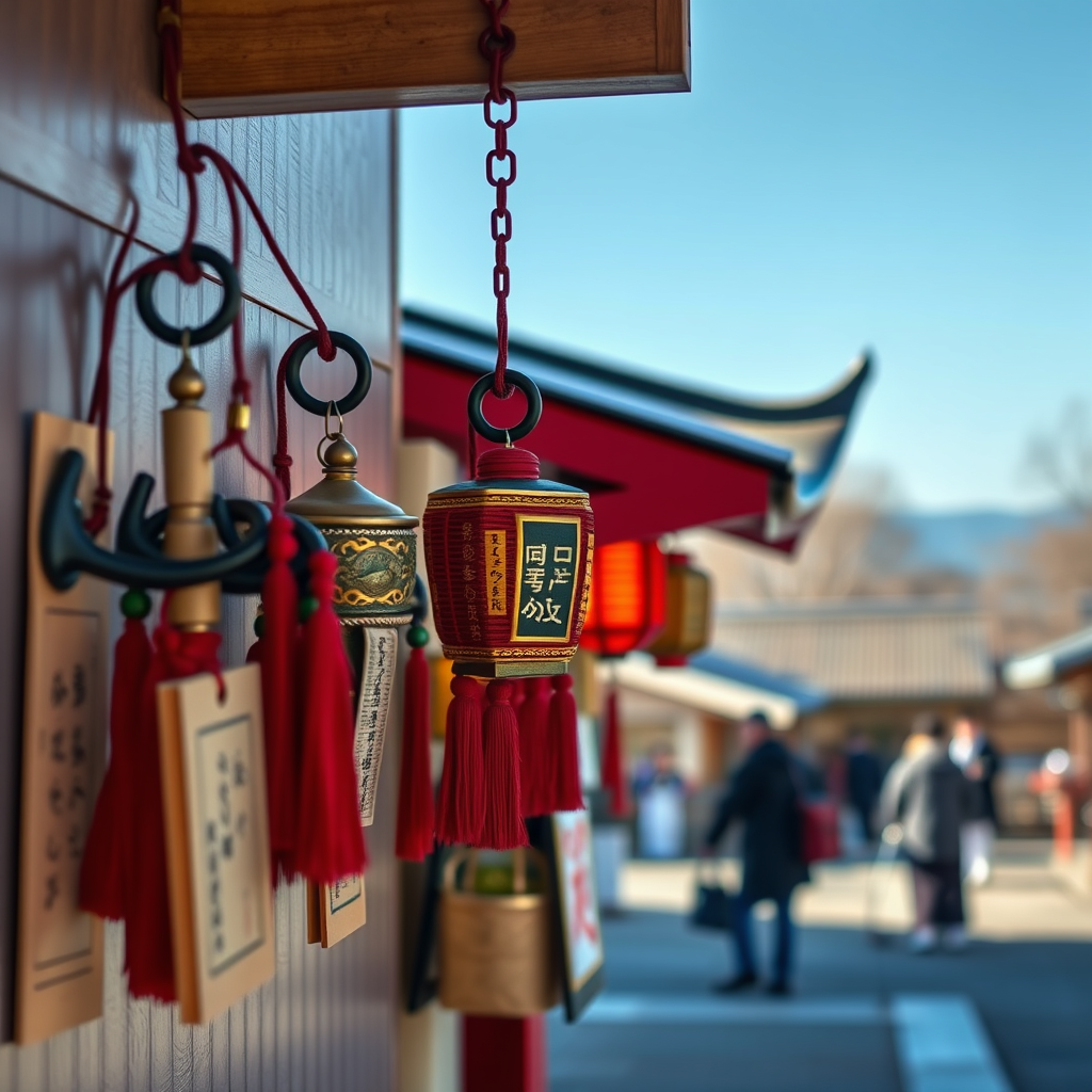 Understanding the Importance of Proper Organization - Hanging hooks for organizing Shinto and Buddhist relics