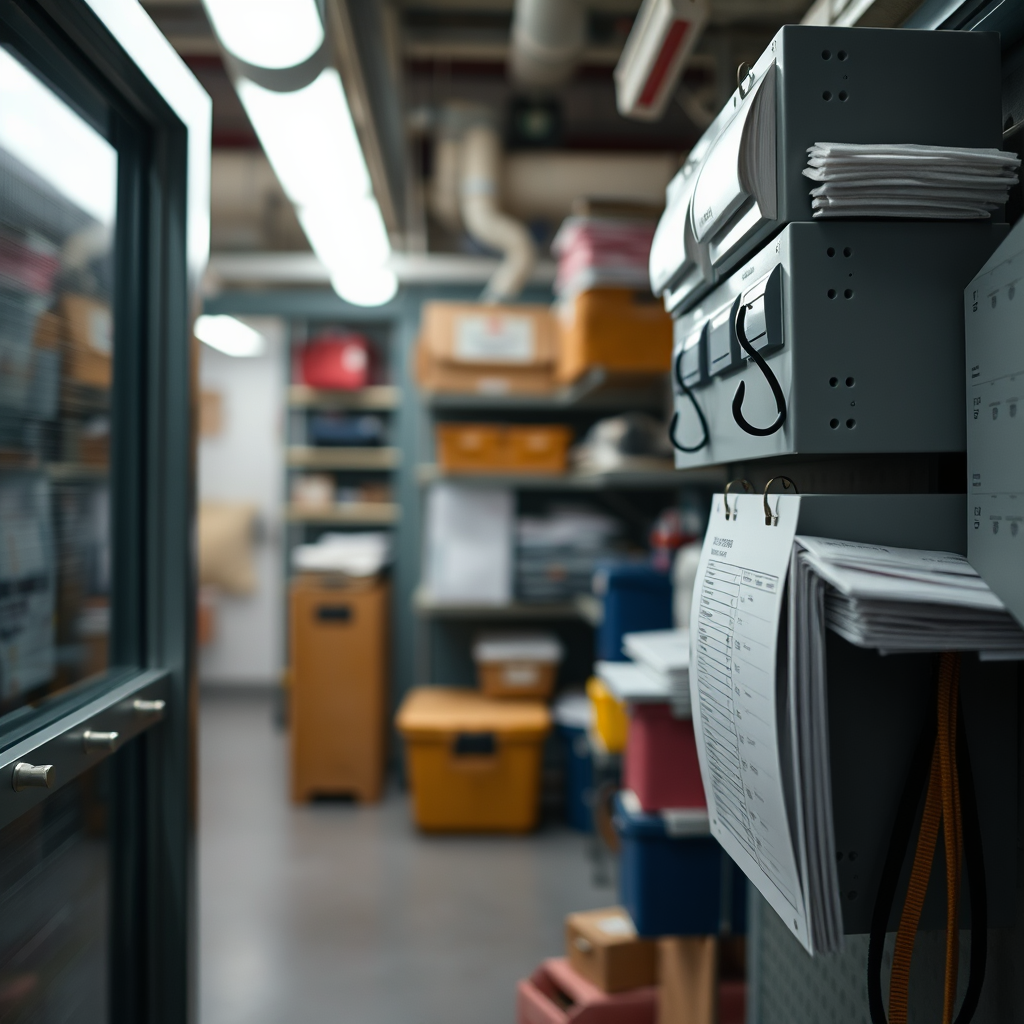 Understanding the Importance of Organization - Hanging hooks for organizing space mission logs