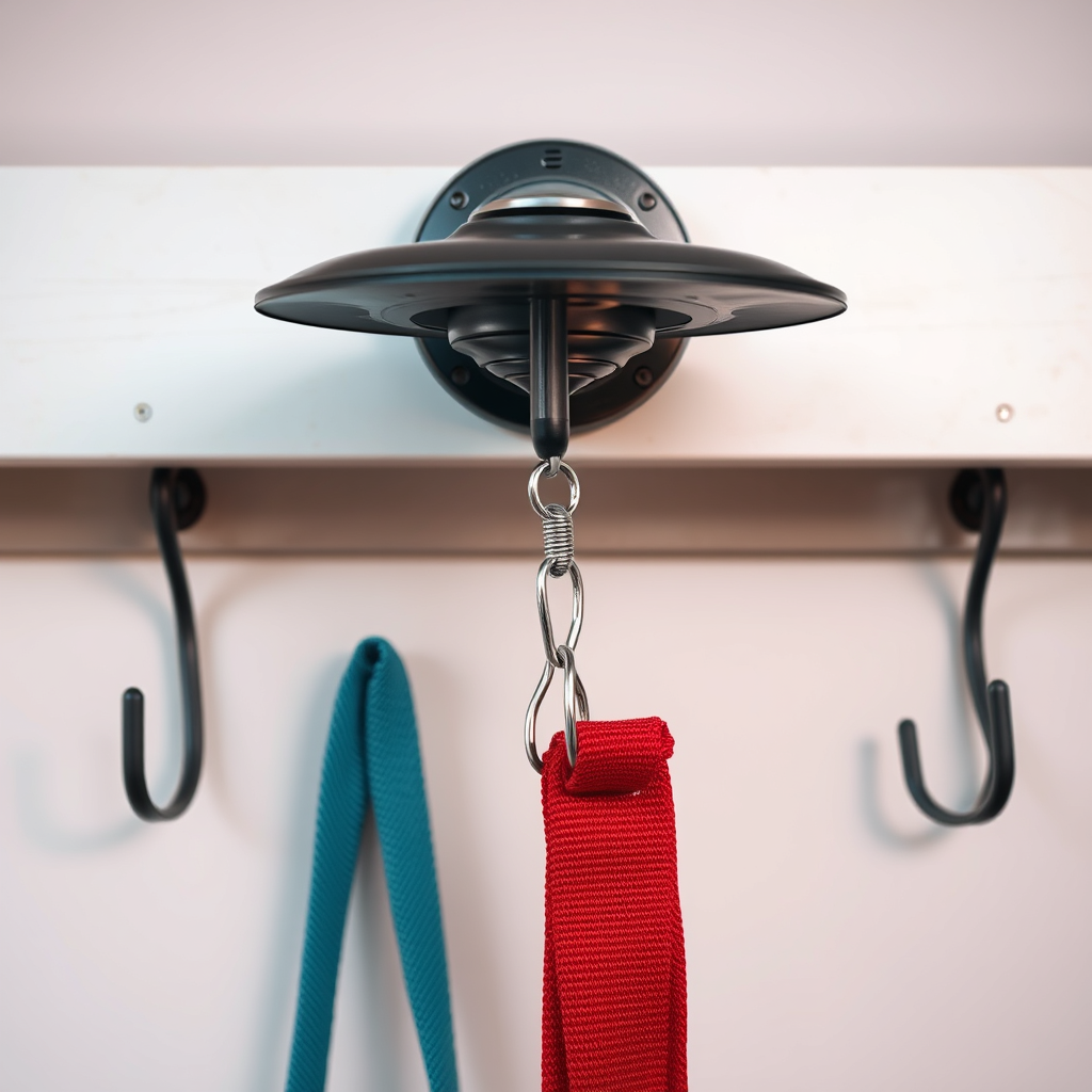 Ideal Locations for Installation - Hanging hooks for organizing UFO sighting documentation gear