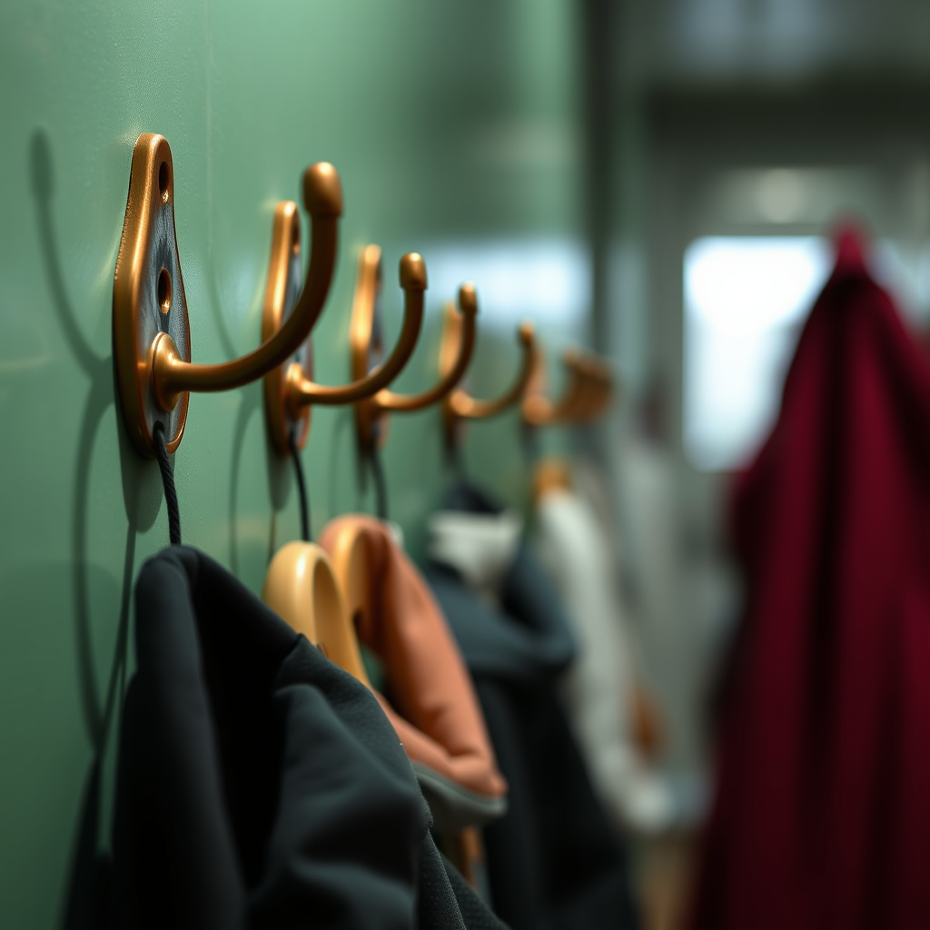 Ideal Locations for Hook Placement - Hanging hooks for organizing werewolf and vampire costumes