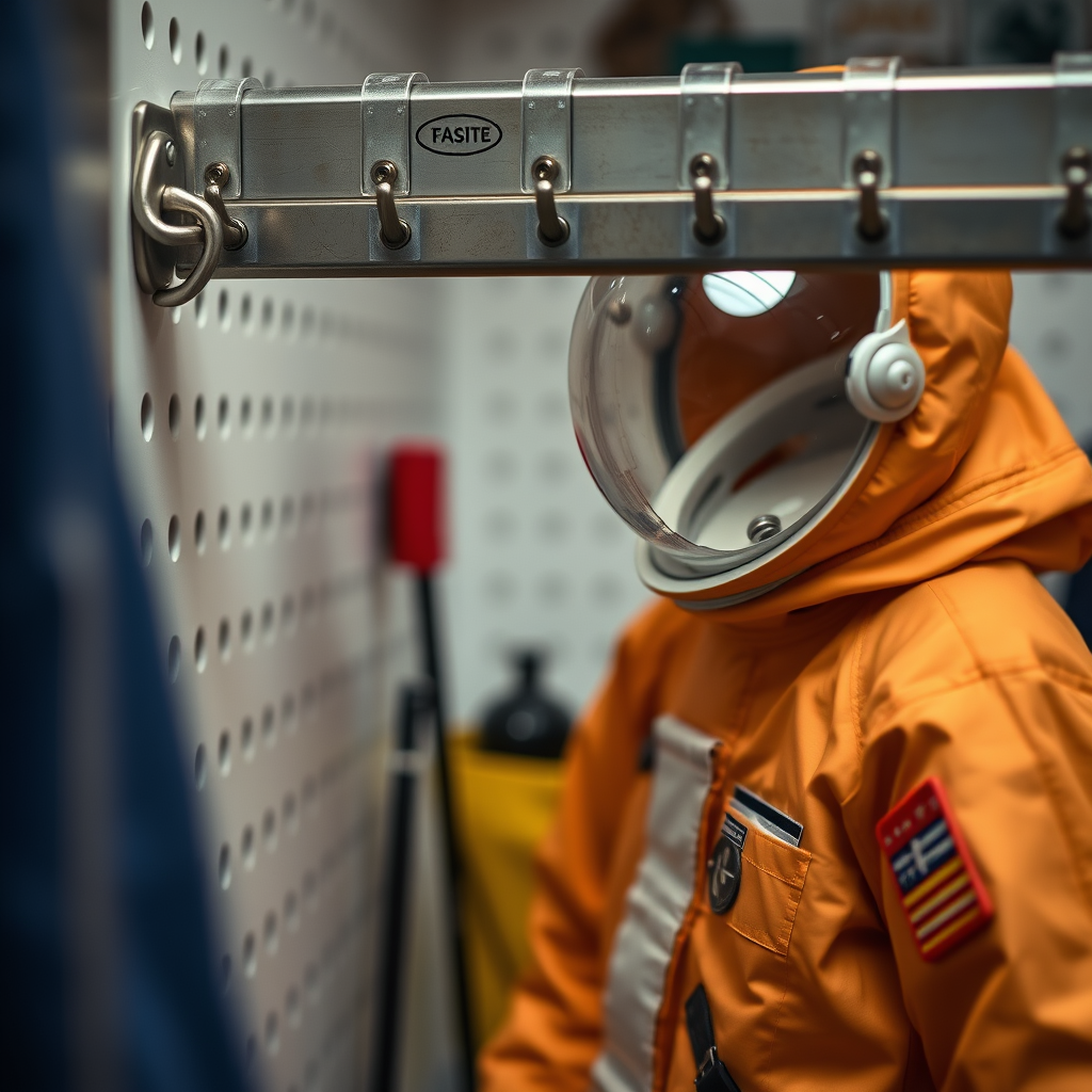Choosing the Right Hanging Hooks - Hanging hooks for securing astronaut costume storage