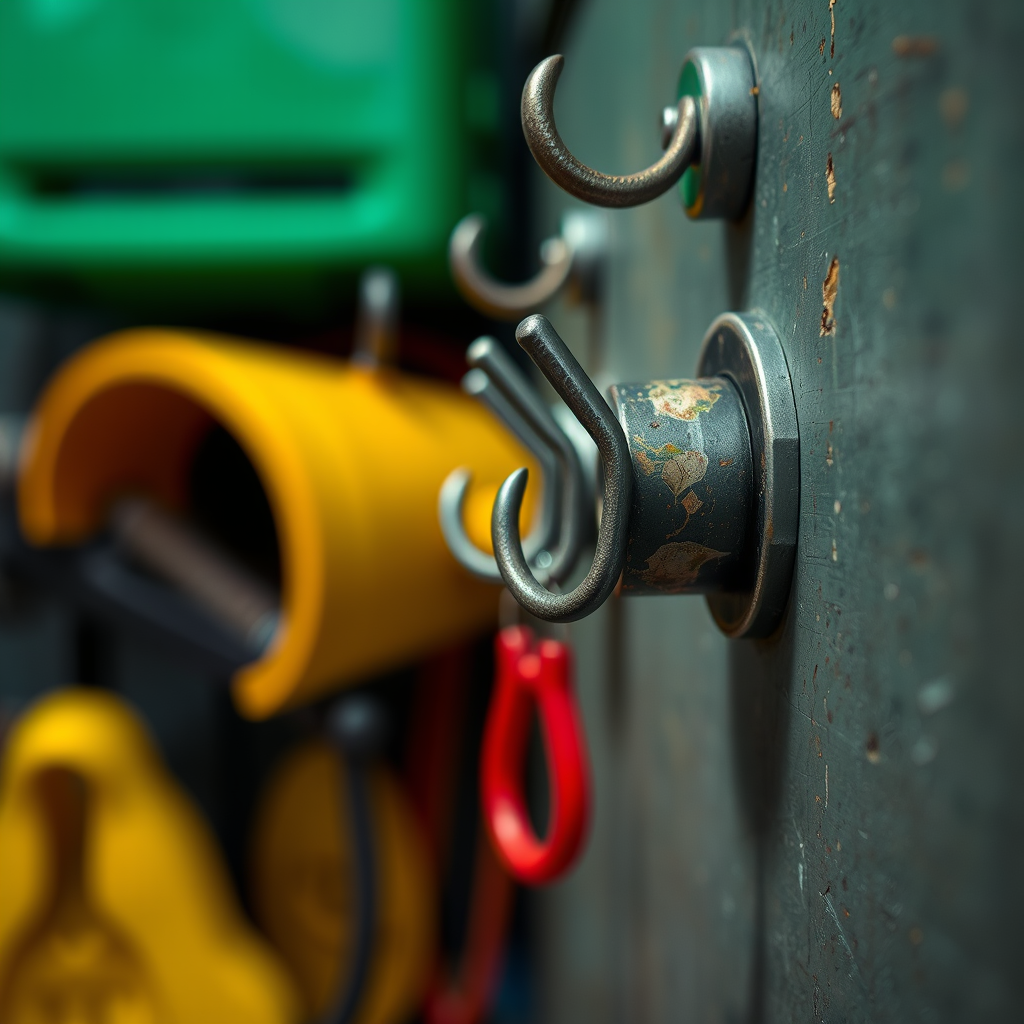 Types of Hanging Hooks - Hanging hooks for securing earthquake preparedness tools