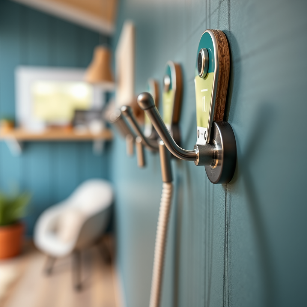 Installation Tips - Hanging hooks for securing modular tiny home accessories