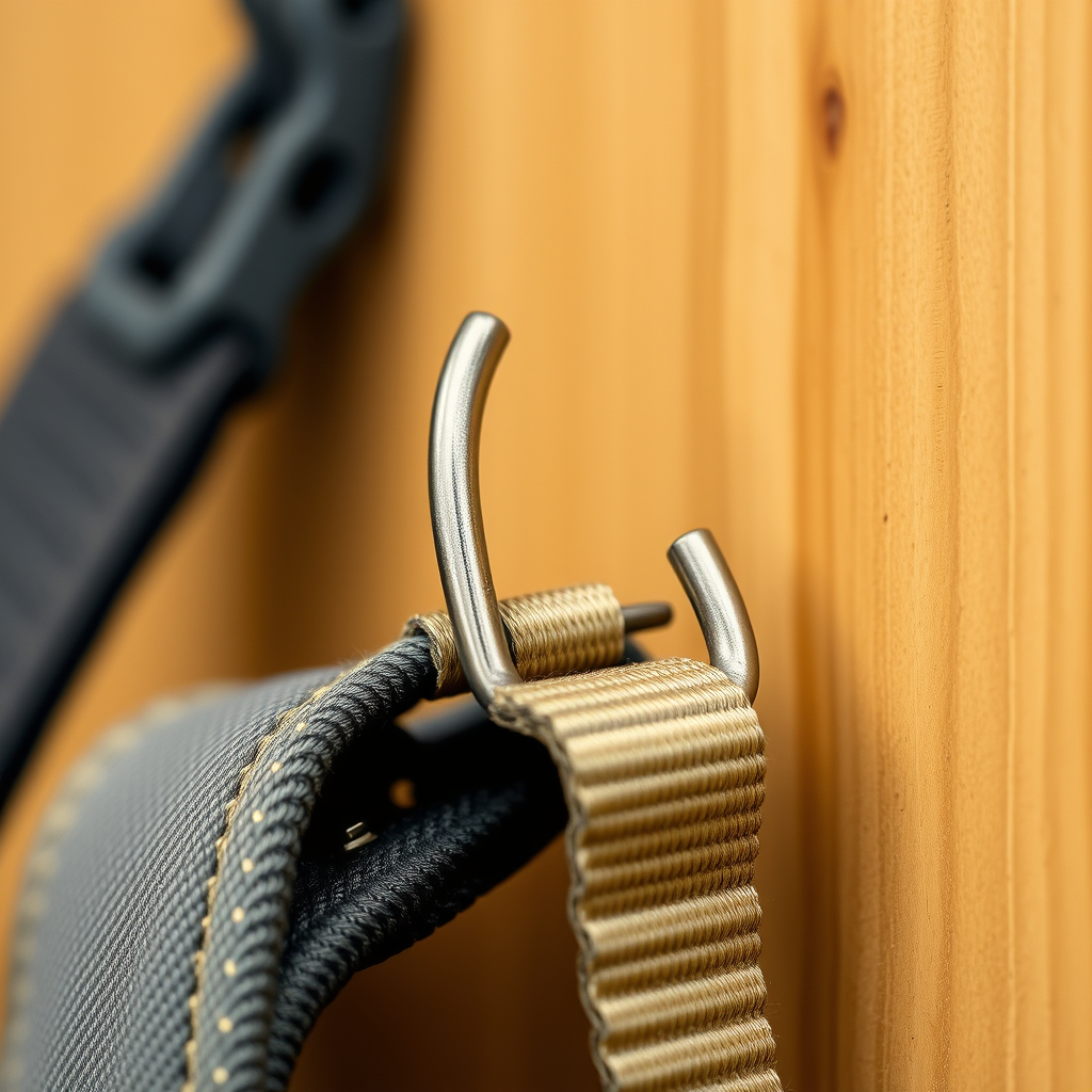 Installation Tips - Hanging hooks for securing personal jetpack harnesses