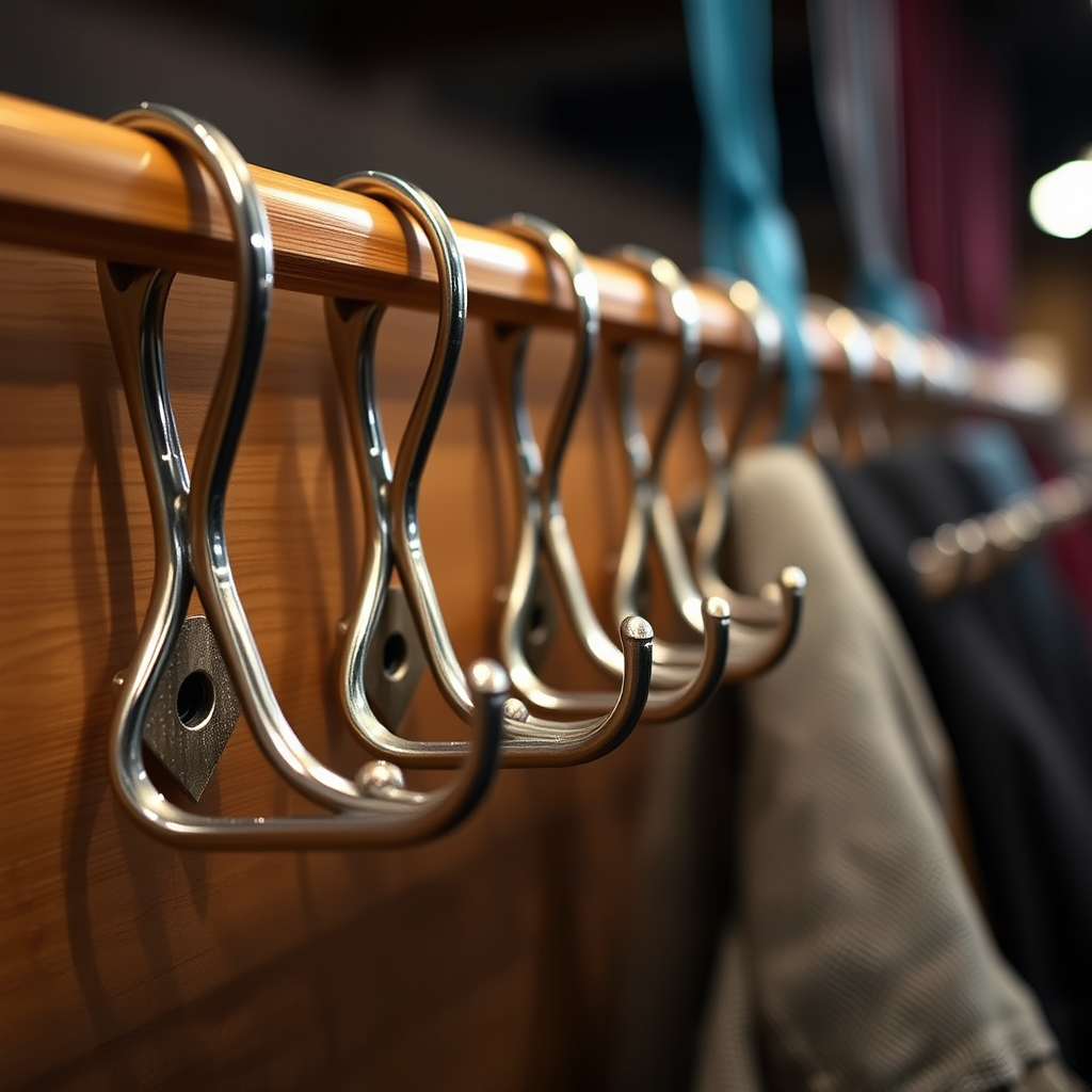 Creative Ways to Use Hanging Hooks - Hanging hooks for storing dark web research materials