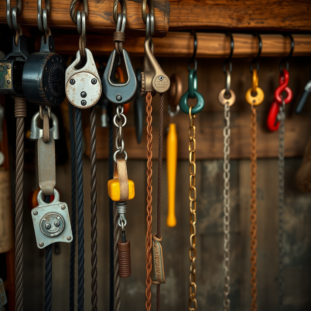 Types of Hanging Hooks for Excavation Gear - Hanging hooks for storing excavation gear for hidden tombs
