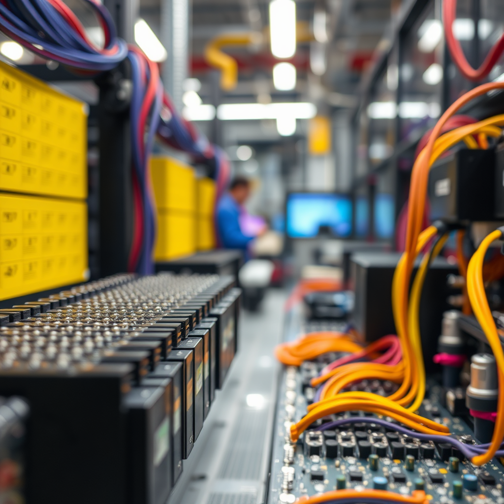 Designated Storage for Components - Hooks for organizing deep-learning supercomputer accessories