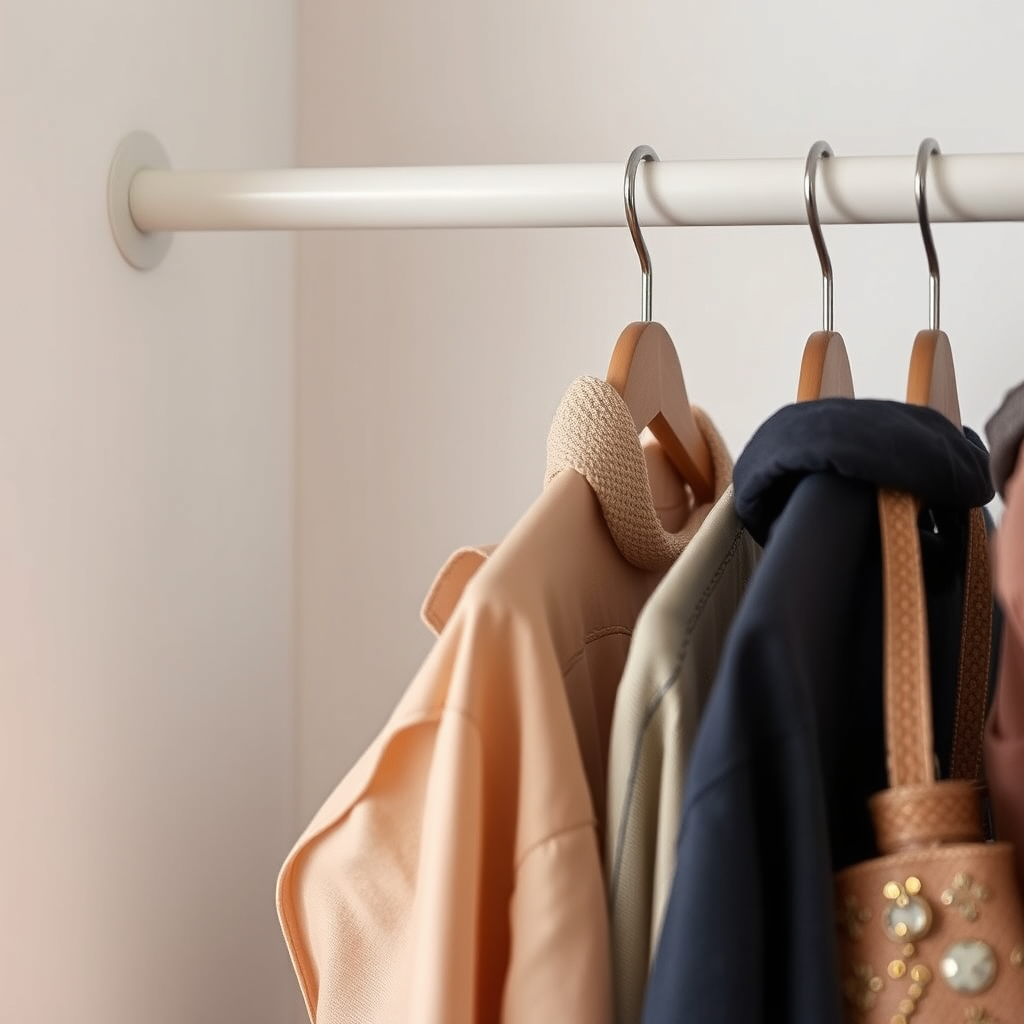 Choosing the Right Type of Hooks - Hooks for organizing smart clothing storage in micro-apartments