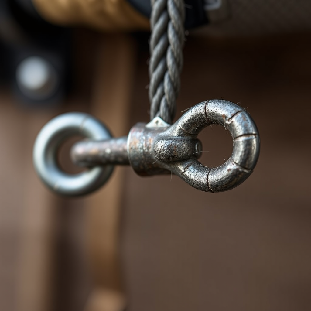 Proper Attachment Techniques - Hooks for securing emergency tethering equipment