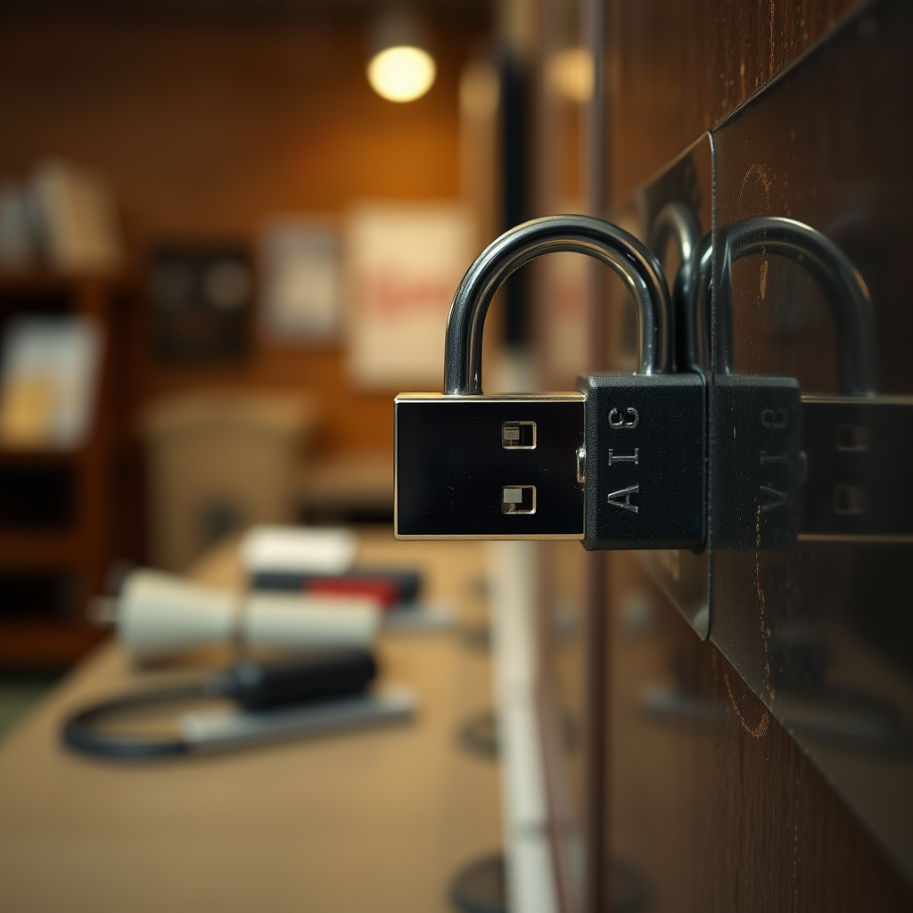 Importance of Strong Passwords - Hooks for securing encrypted USB storage units