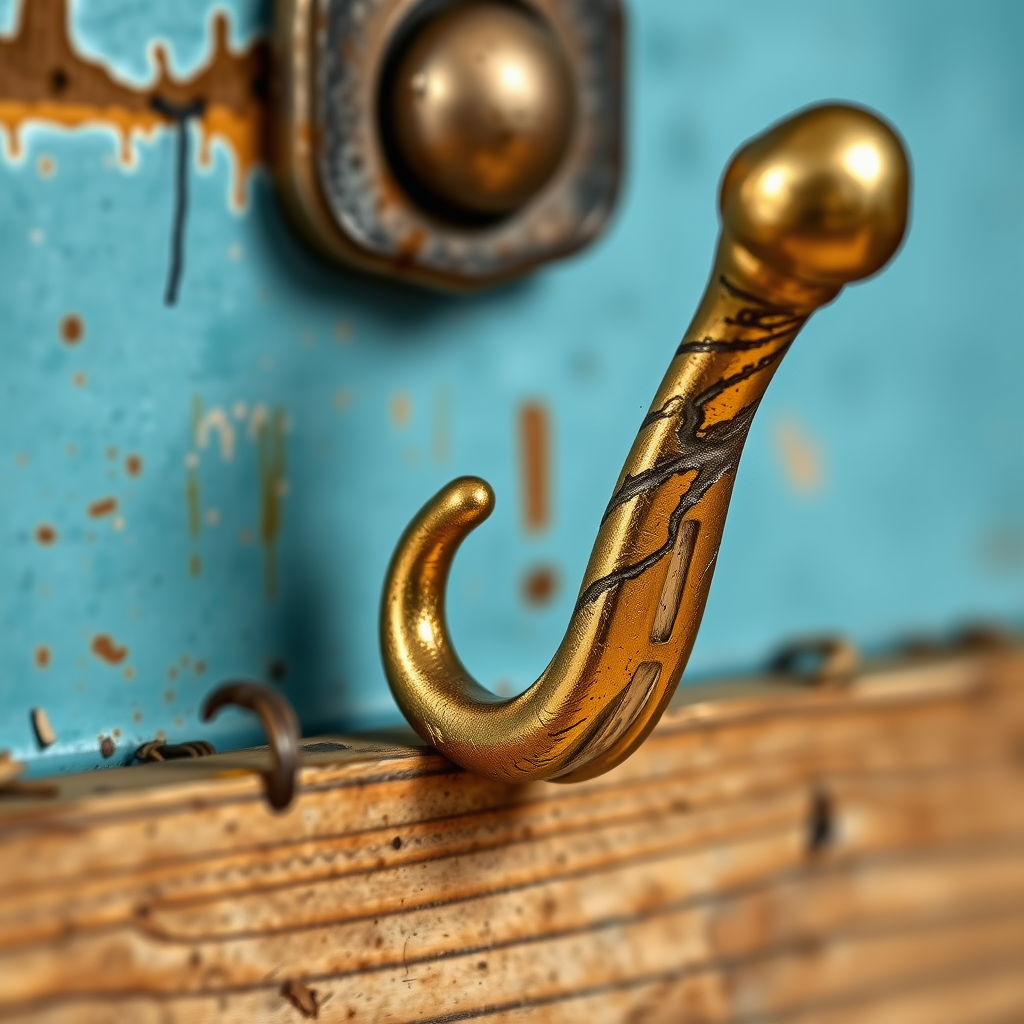 Installation Techniques for Optimal Security - Hooks for securing handmade brass and glass contraptions