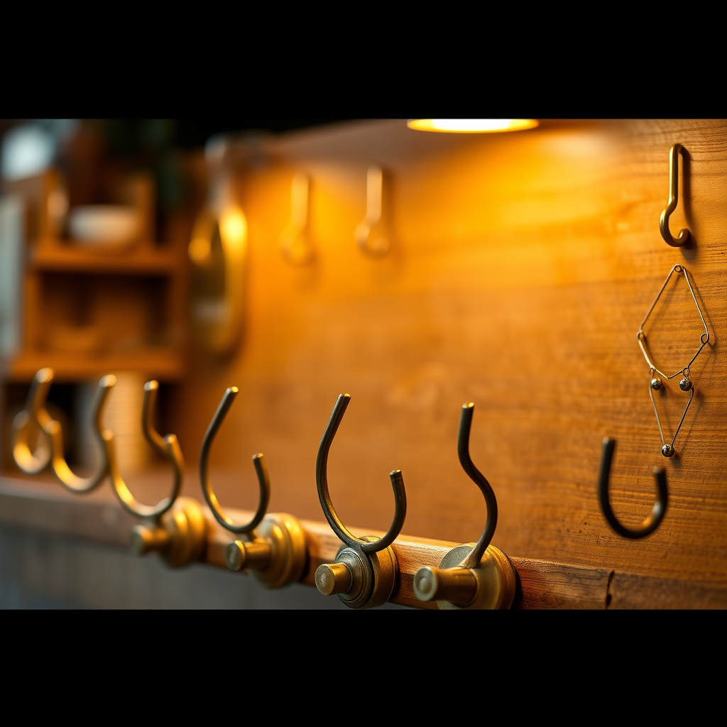 Understanding Hook Types for Brass and Glass - Hooks for securing handmade brass and glass contraptions