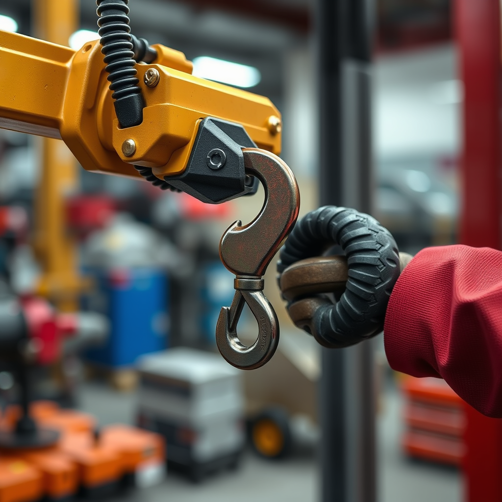 Types of Hooks for Securing Automation Tools - Hooks for securing industrial automation tools