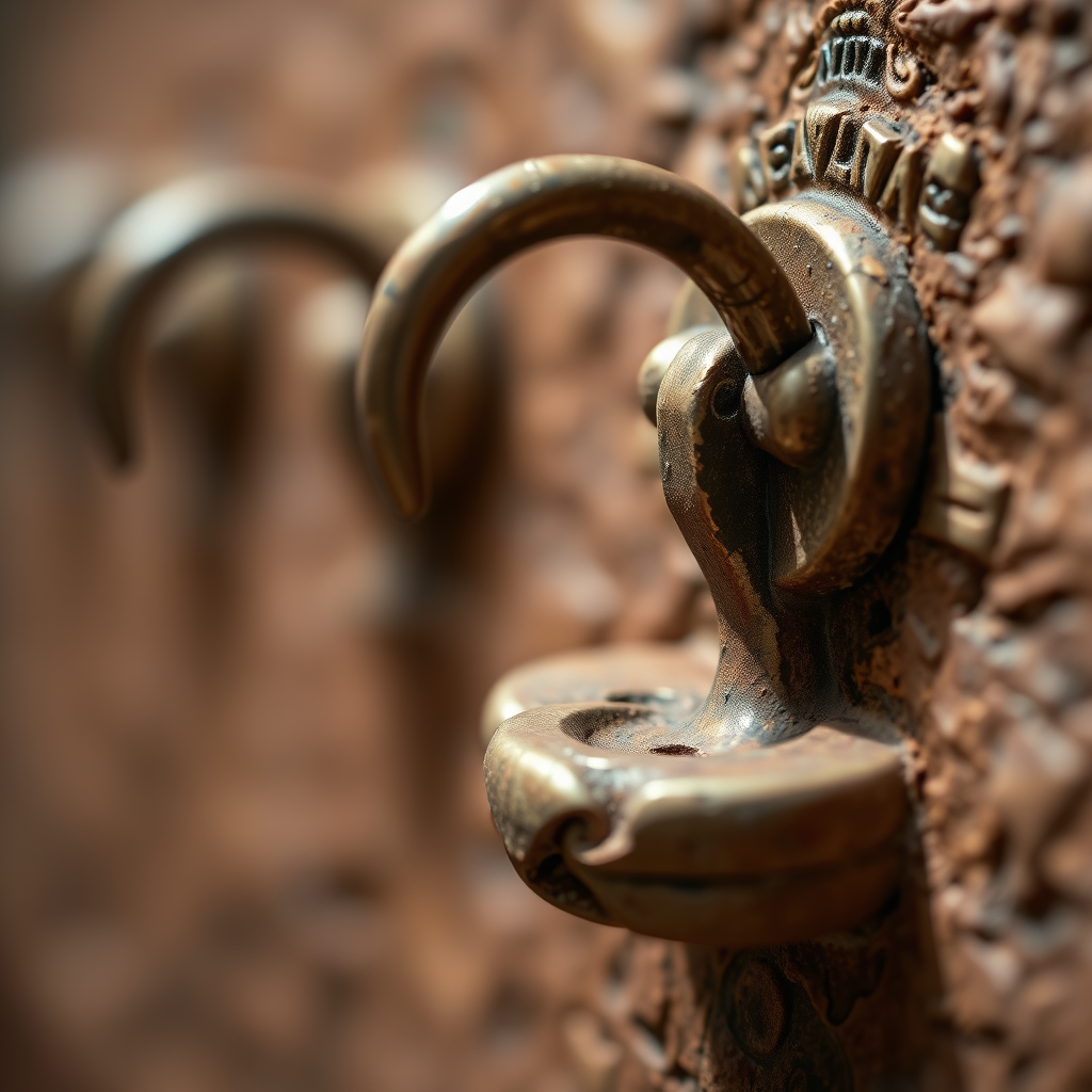 Mounting Techniques for Stability - Hooks for securing replica Indiana Jones artifacts