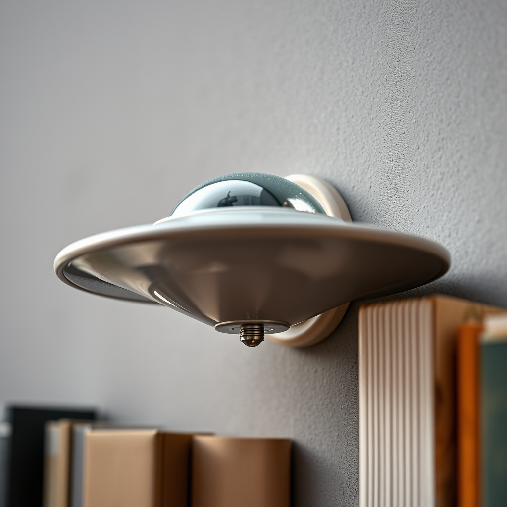 Proper Installation Techniques - Hooks for securing UFO-shaped bookshelves