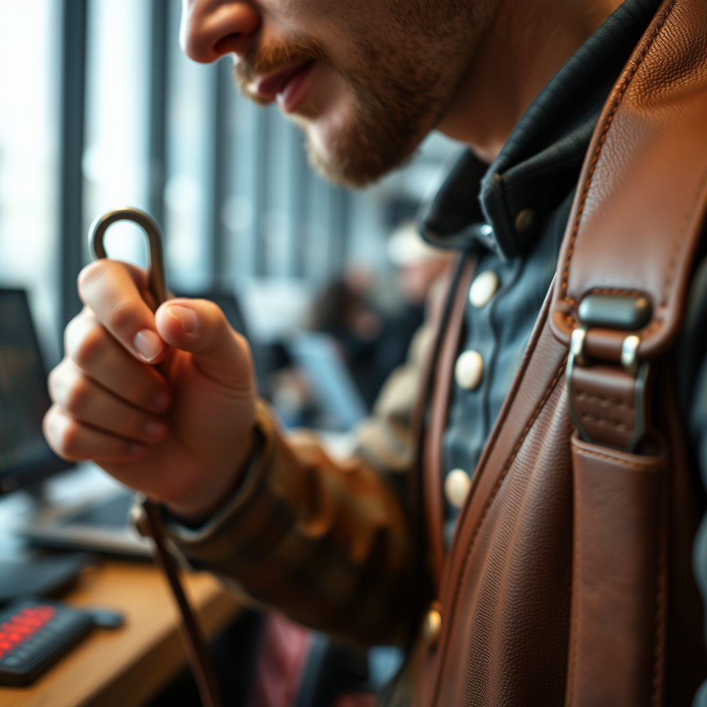 How to Choose the Right Hook for Your Outfit - Hooks for securing vintage leather airship pilot outfits