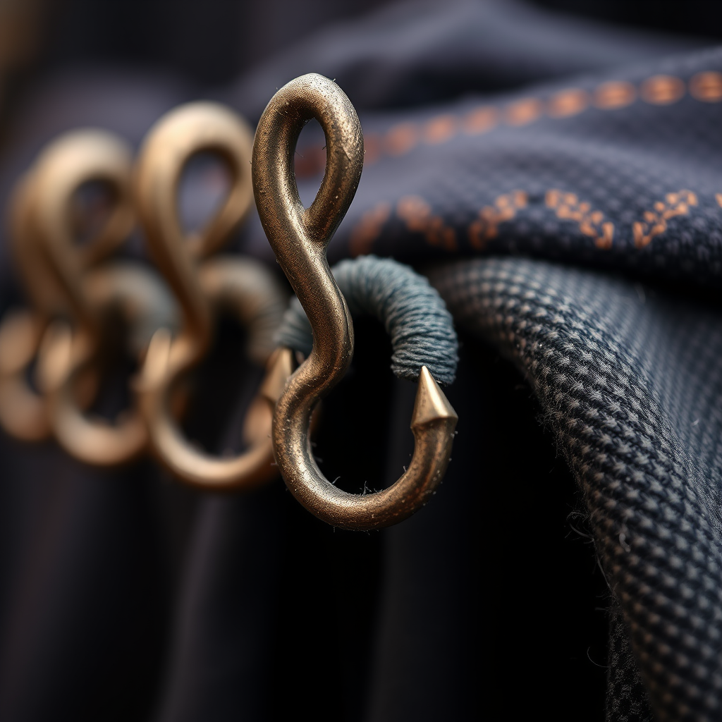 Choosing the Right Hook Size - Hooks for securing wizard robes and cloaks