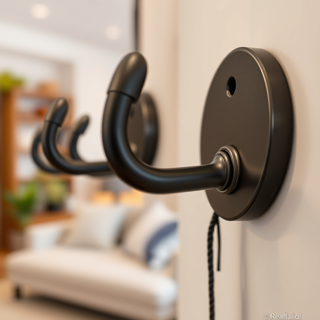 Choosing the Right Hook Material - Hooks for securing zero-gravity playroom accessories