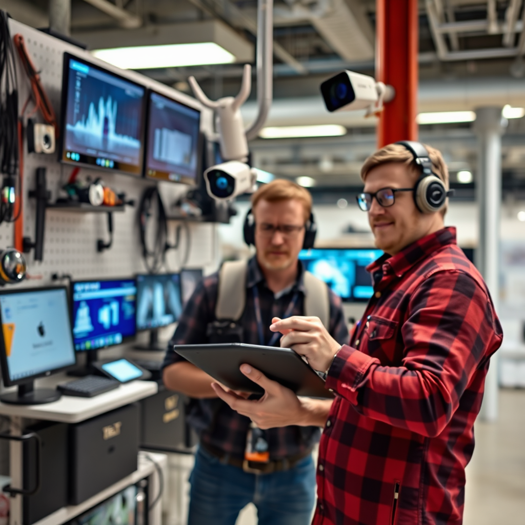 Understanding Your Home Security Gear - Hooks for storing AI-powered home security gear