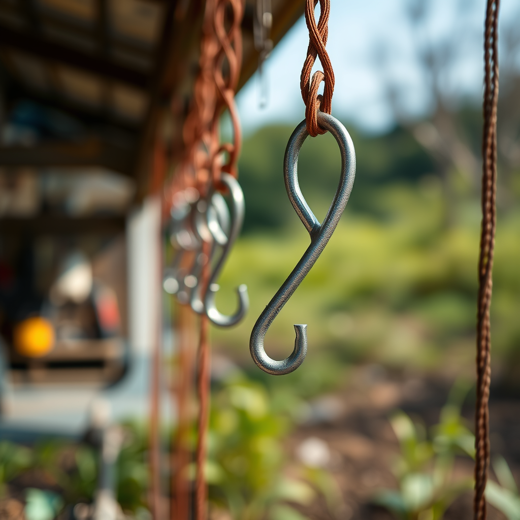 Types of Hooks for Geothermal Devices - Hooks for storing geothermal energy measuring devices