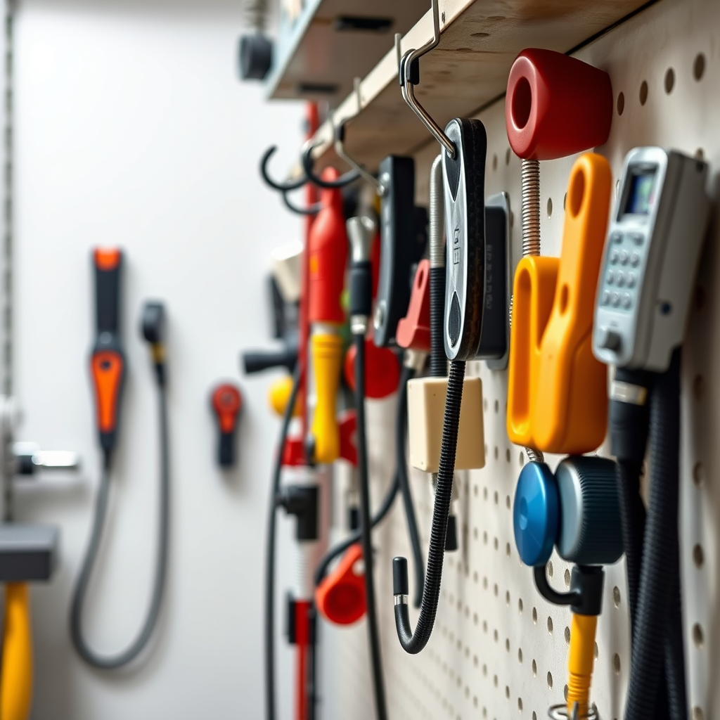 Types of Hooks for Lab Equipment - Hooks for storing quantum mechanics lab equipment