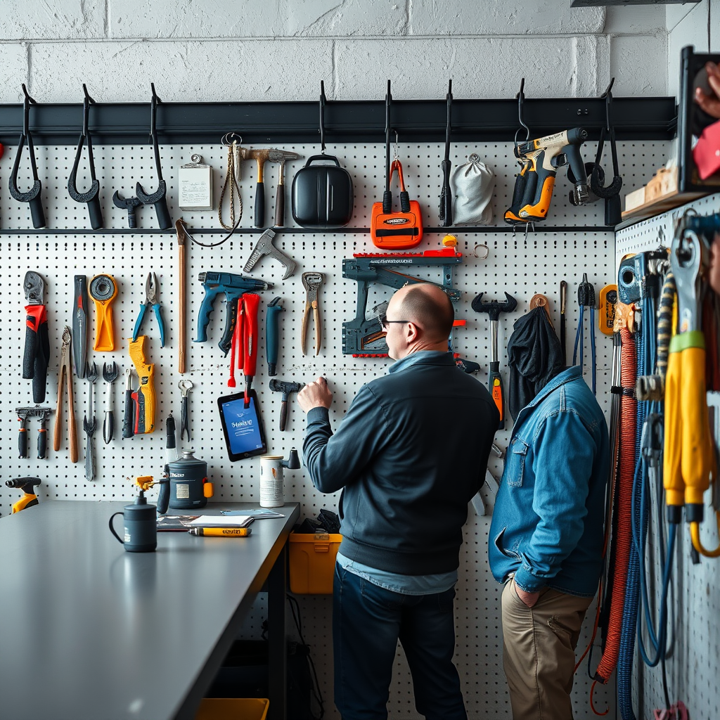 Types of Hooks for Tool Storage - Hooks for storing sustainable DIY tools