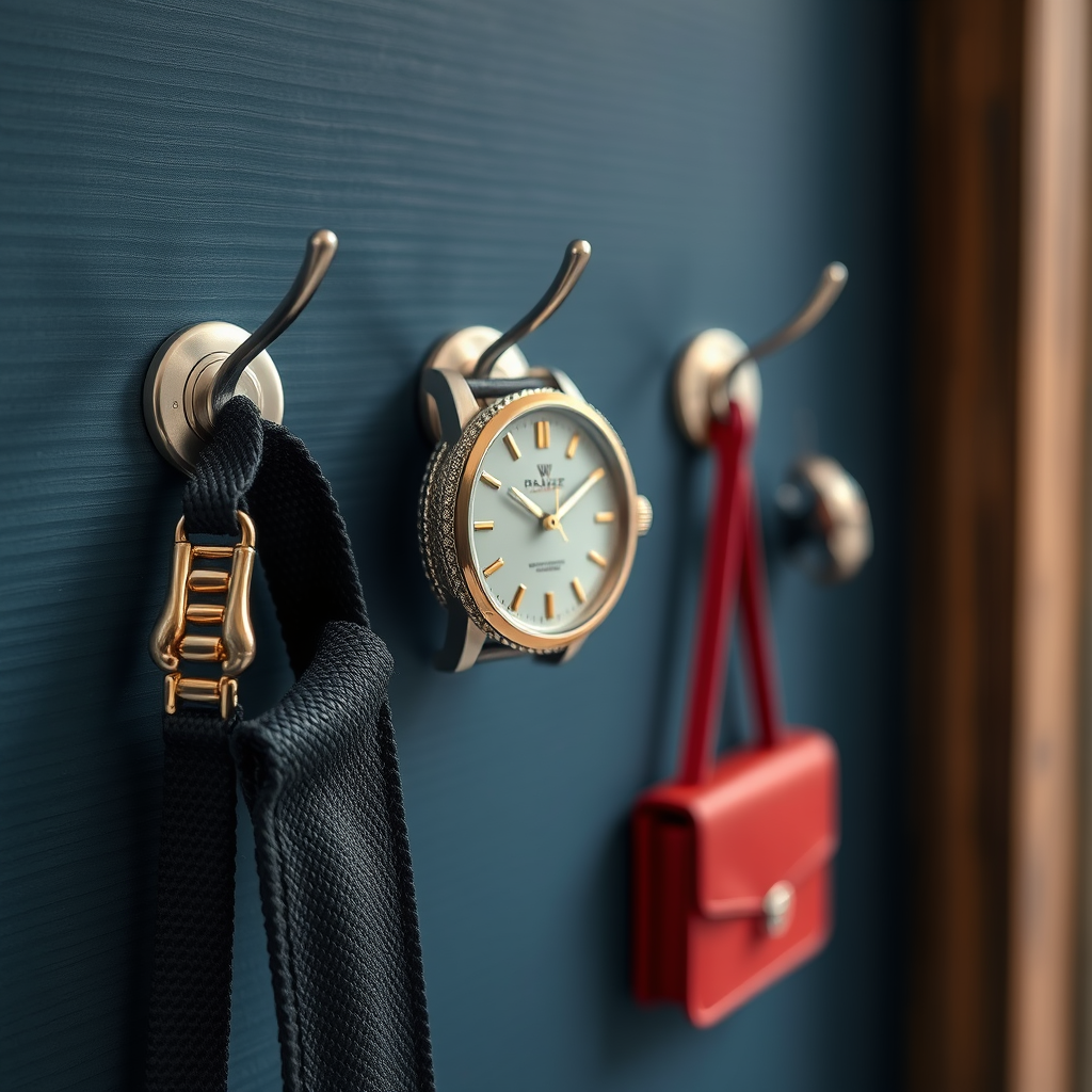 Ideal Locations for Hook Installation - Hooks for storing winter storm survival accessories